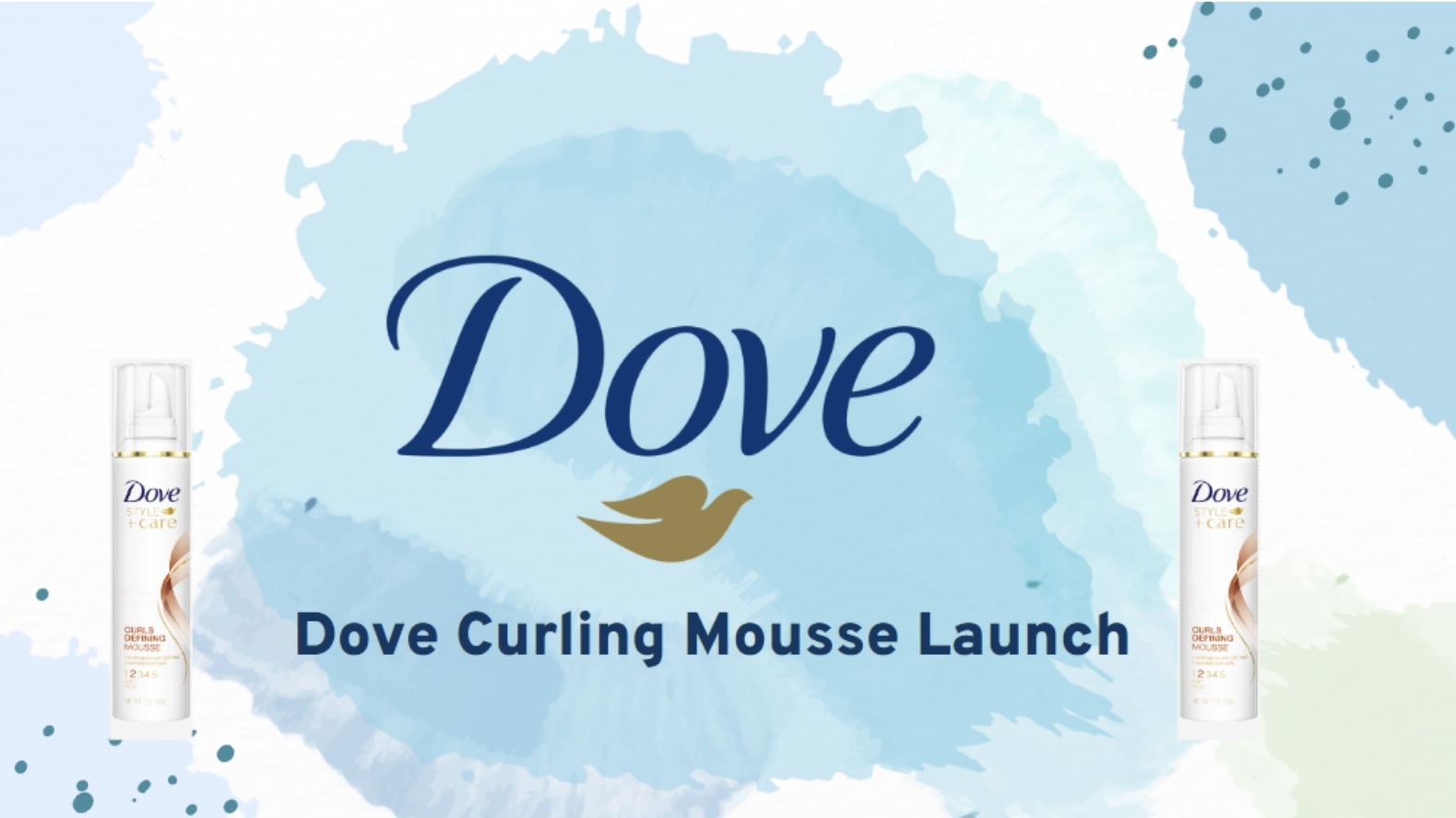 Dove Curling Mousse Advertising Campaign